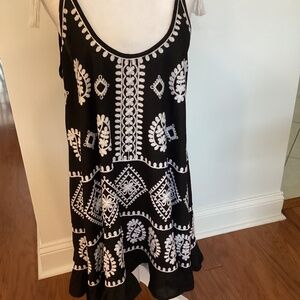 ELAN Spaghetti Strap Mini Dress